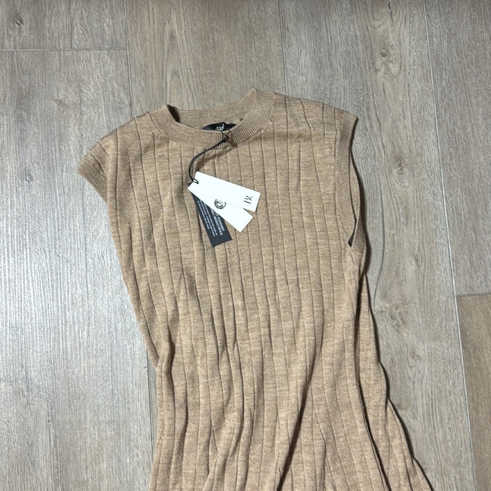 NWT! BANANA REPUBLIC CHESTNUT ANDIAMO MERINO SWEATER DRESS 🍇 - Picture 10 of 12